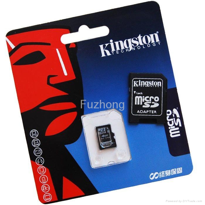 Micro SD card 4GB 0013 kingston (China Trading Company) Video Games Toys Products