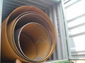 3PP coating SSAW spiral steel pipe