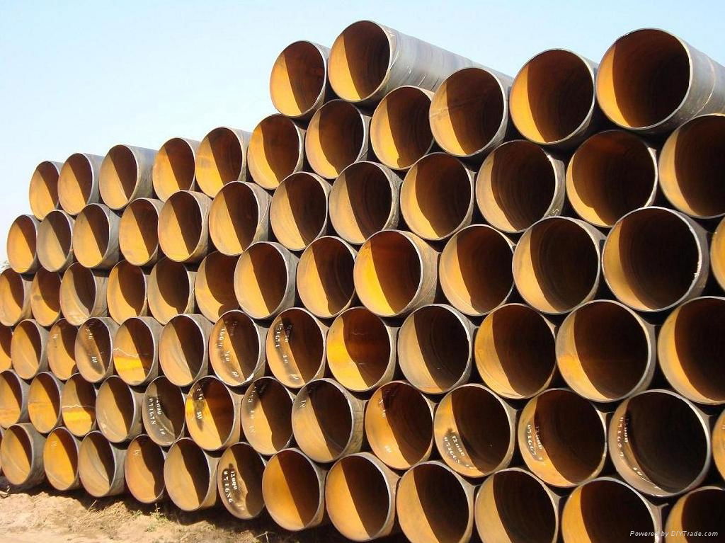 ASTM A225 AWWA C200 SSAW spiral steel pipe