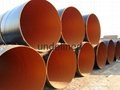 Cement Lining AWWA C222 SSAW STEEL PIPE