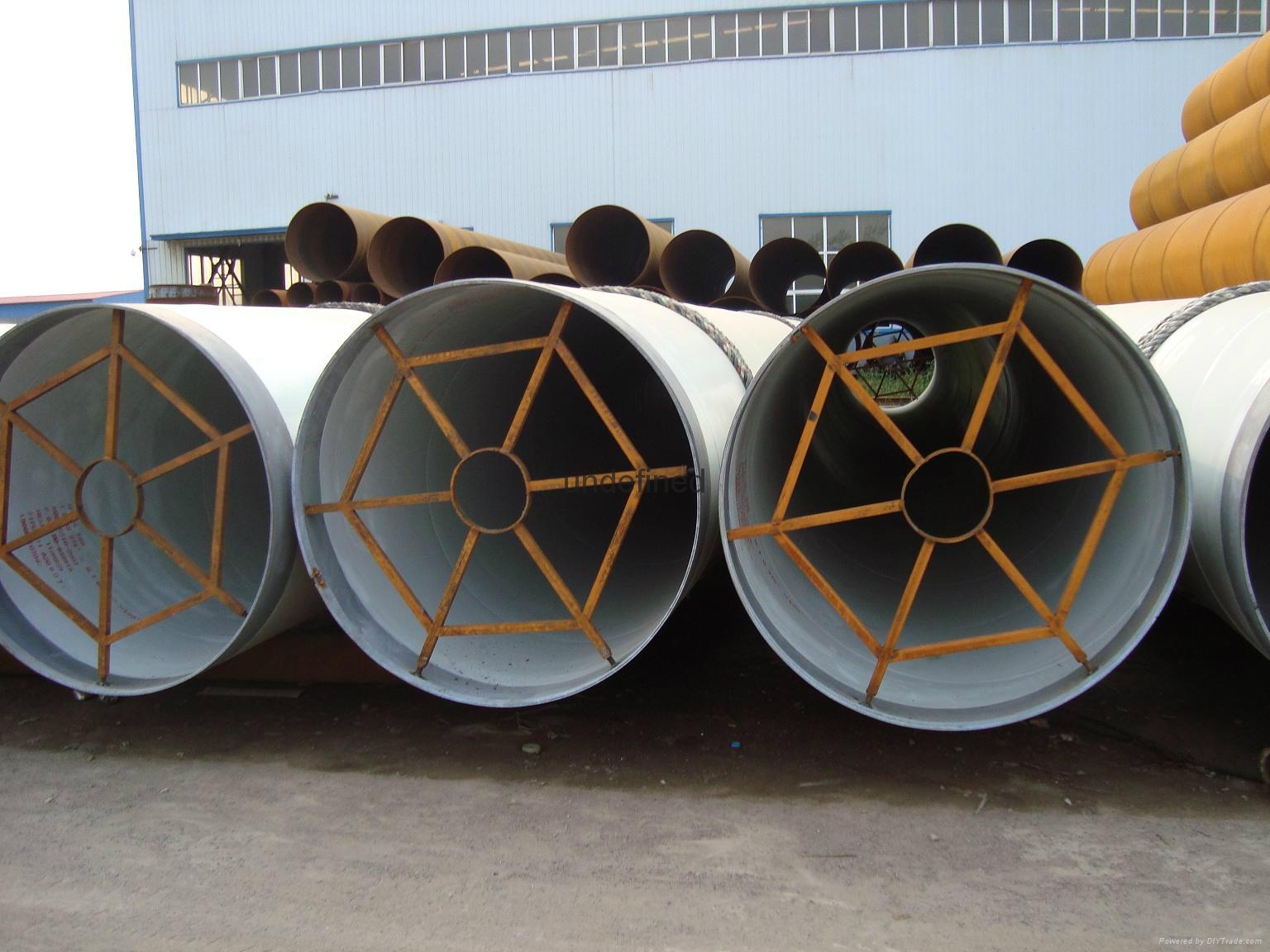 3PE EPOXY HOT DIP GALVANIZED SSAW PIPE