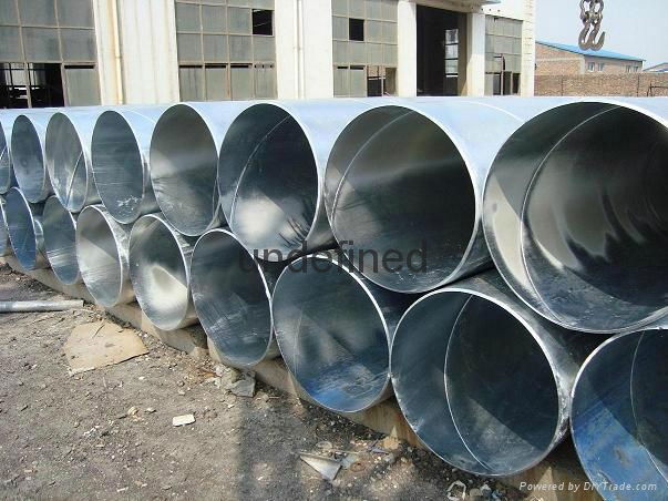 3PE EPOXY HOT DIP GALVANIZED SSAW PIPE 4