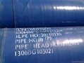 3PP coating SSAW spiral steel pipe 