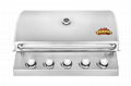 5 burner BUILT IN GAS BBQ GRILL 1