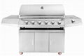 6burner standing GAS BBQ GRILL