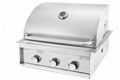 3 Burner BUILT IN GAS BBQ GRILL