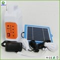 high quality portable solar power system with fm radio