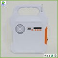 high quality portable solar power system with fm radio 4