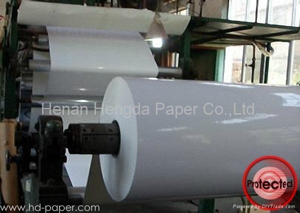 CAST COATED PAPER