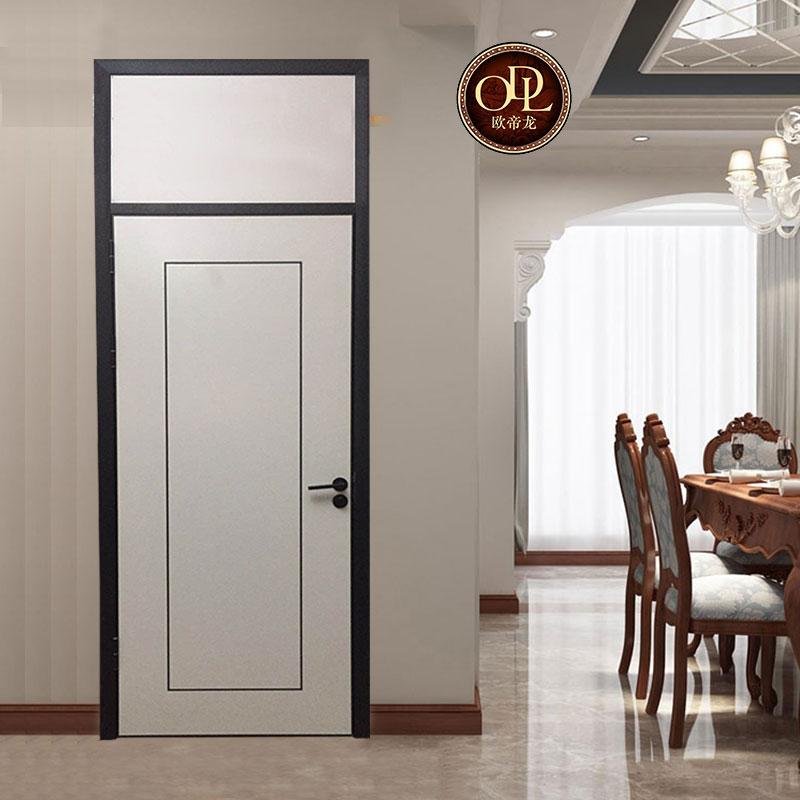 欧帝龙厂家直销铝木门办公商铺房间套装铝合金生态门