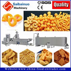 Delicious Corn Cheese Puff Snacks Food Making machine