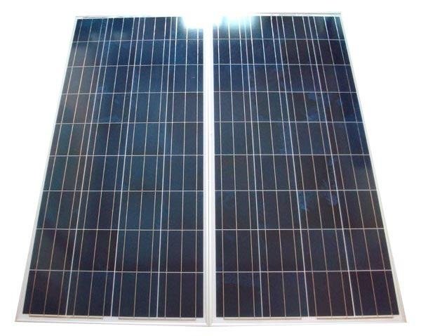 12V/130W poly solar panels