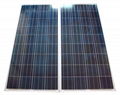 12V/130W poly solar panels 1