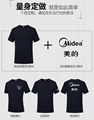 plain colors polyester cotton Short Sleeve custom logo polo t shirt 5