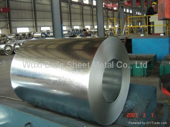  hot dipped zinc coated structural steel 