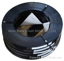 Hardened and tempered spring steel strips 5
