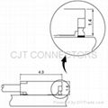 1.2mm連接器 線對板智能家電電器連接器 長江連接器A1201(ACHR,78172)