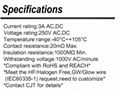 wire to board 2.5mm pitch CJTconn C2504(5102/5240) CONNECTORS 