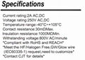 2.0mm pitch wire to board A2009(DF11) connector DF11-4DS-2C 3