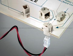 連接器 LED連接器，筒燈連接器，反向穿板式SMT連接器