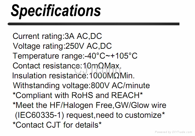 连接器 CJT2.5mm同等JST EH 同等品，A2502  EH2.0家电智能连接器 3