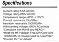 Electronic male and female write to board 3.5mm pitch CJTconn A3502 connectors