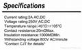 CJTconn molex 2.0mm pitch houing terminal board-in connectors