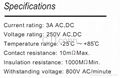 write to board 2.5 pitch CJTconn B2512 (equate to JST SCN ) 2.5mm Connectors 