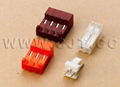 TE connectors 640426-3 640426-4 housing wafer 3.96mm IDC connecotrs