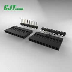 CJTconn 20 Pin Female Audio Connector Dupont 2.54 Connector Dual Row 42375-0551