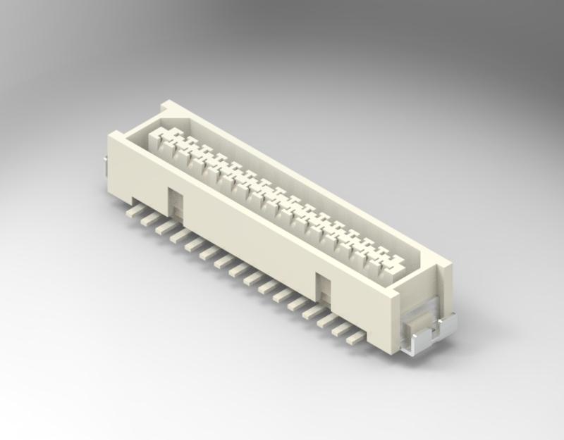 1.00mm Pitch 180° Foot SMT connectors  CJTconn DF9-41S-1V(32) DF9-51S-1V(32) 