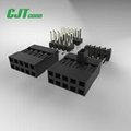 CJTconn 2.54mm pitch double connector Electronic male and female connector 3