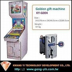 Golden gift machine