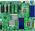 Supermicro 超微主板X8DTG-QF 应用于4U机箱双路主板 6x SATA口 1