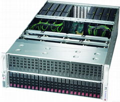 超微8路GPU服務器SYS-4028GR-TR 4U服務器准系統 E5V3V4 24盤位