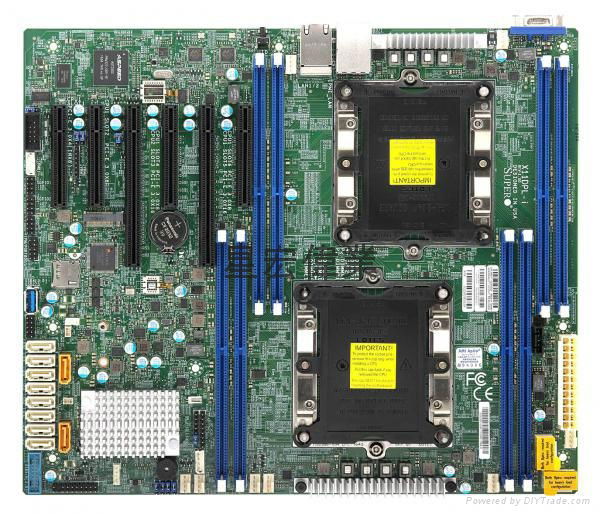 超微X11DPL-i 双路服务器主板 LGA3647 双千兆网口 M.2 ATX版型