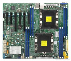 超微X11DPL-i 双路服务器主板 LGA3647 双千兆网口 M.2 ATX版型