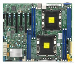 超微X11DPL-i 雙路服務器主板 LGA3647 雙千兆網口 M.2 ATX版型
