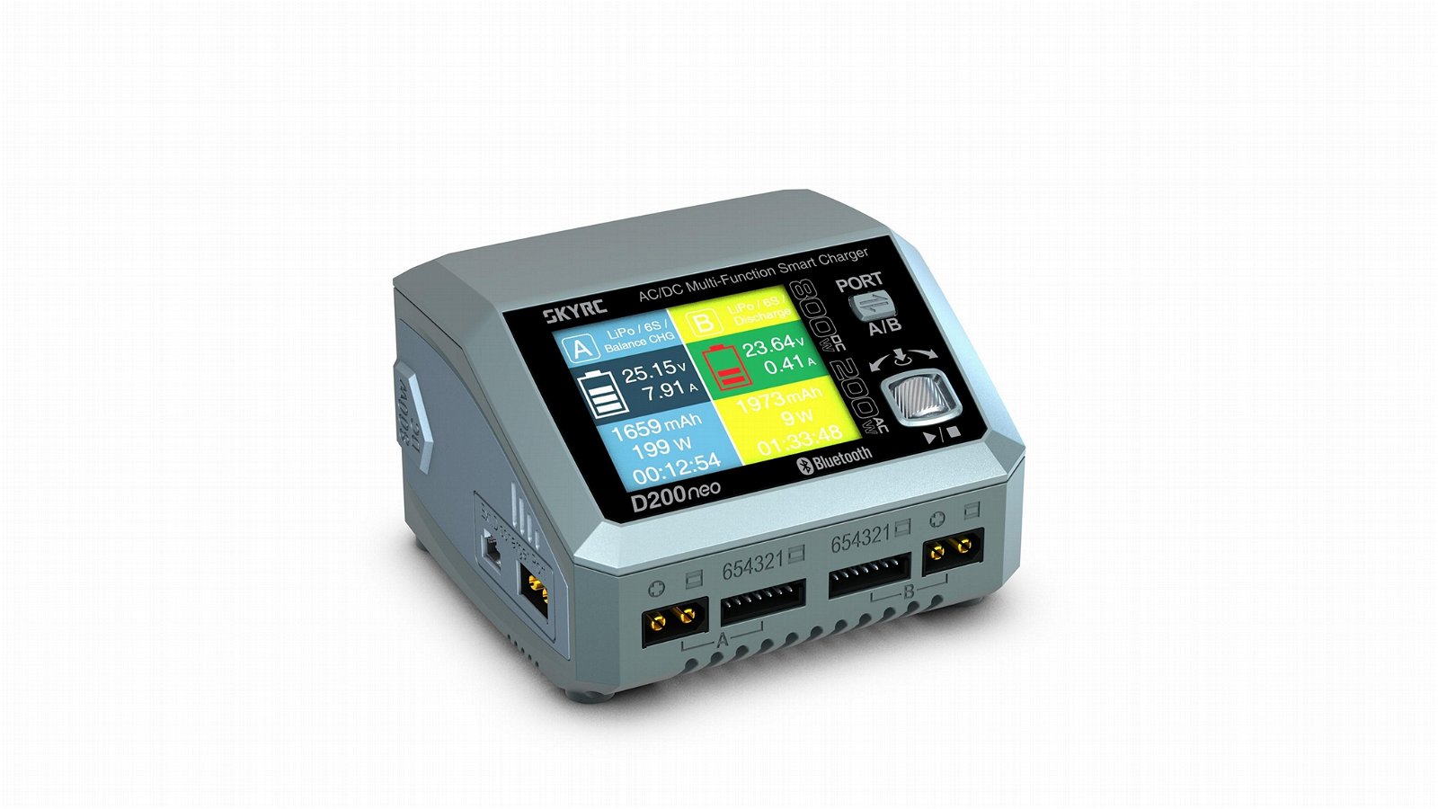 SKYRC D200neo智能平衡充電器   DC800W AC2000W電源 電量檢測 2