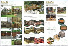 The supply of outdoor wood products