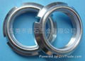 Nylon self-locking round nut