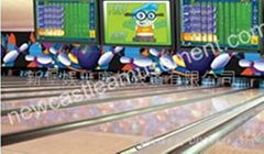 bowling equipment .Bowling Lanes . 