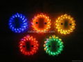 9 in 1 blue 6 packs rechargeable led road flares 1