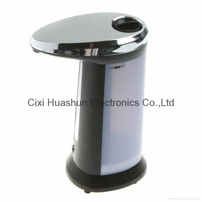 400ML stainless steel automatic liquid soap pump with motion sensor 4