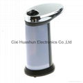 400ML automatic sensor clear liquid soap dispenser 4