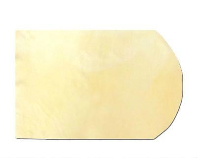 Natural shape chamois leather