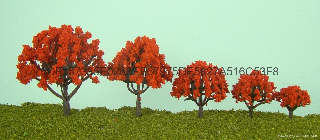 學生玩具模型樹鐵絲花樹 3