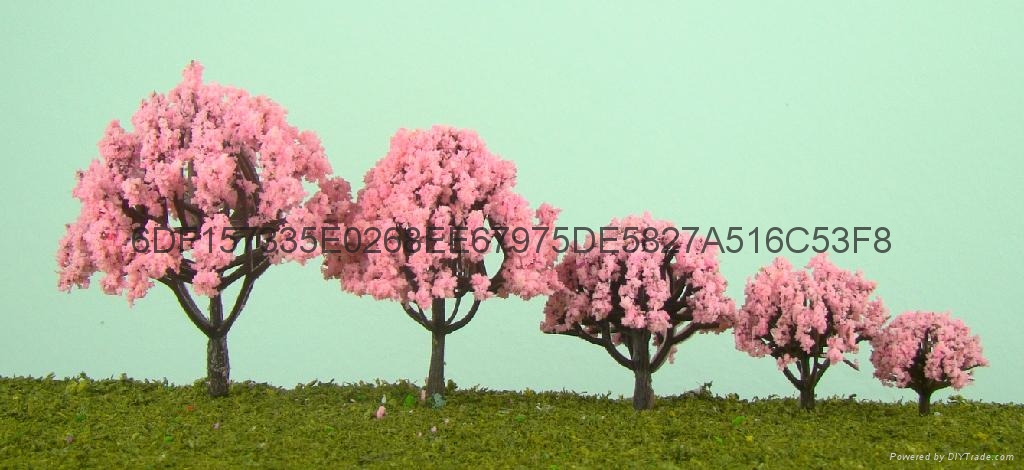 學生玩具模型樹鐵絲花樹 5