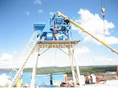 HZS40 Ready mixed concrete batching plant