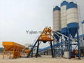 HZS50 Ready mixed concrete batching plant